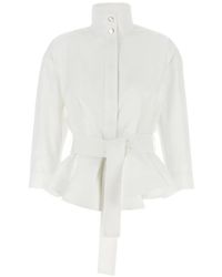 Jacquemus - The Cabana Blouse Met Ceintuur - Lyst
