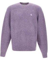 Carhartt - Curtis Embroidered-Logo Ribbed Sweater - Lyst