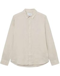 Les Deux - Long-Sleeve Button-Down Shirt - Lyst