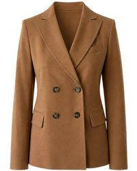 Weekend by Maxmara - Double-Breasted Peak-Lapel Jacket - Lyst