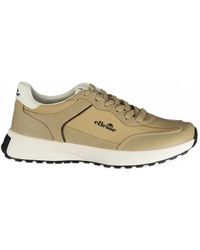 Ellesse - Logo-Print Panelled Sneakers - Lyst
