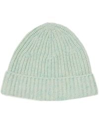 AURALEE - Cashmere Knit Beanie Hat - Lyst