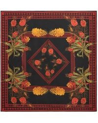 Blumarine - Floral-Print Scarf - Lyst