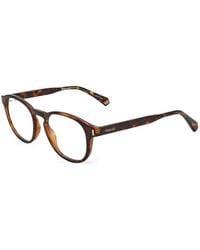 Polaroid - Tortoiseshell-Effect Round-Frame Glasses - Lyst