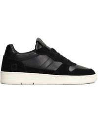 Date - Sneakers Aus Wildleder - Lyst