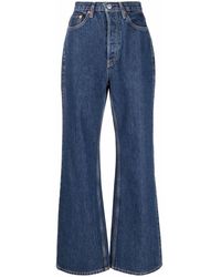 RE/DONE - Vaqueros Bootcut De Talle Alto - Lyst