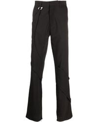 HELIOT EMIL - Layered-effect Straight-leg Trousers - Lyst