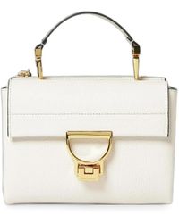 Coccinelle - Small Arlettis Grained Leather Tote Bag - Lyst