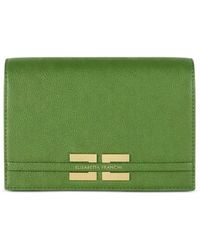 Elisabetta Franchi - Logo-Plaque Chain-Strap Shoulder Bag - Lyst