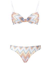 Missoni - Zigzag-Print Bikini - Lyst