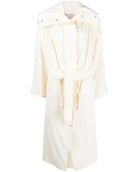 Twinset - Drawstring Duster Coat - Lyst