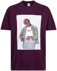 Supreme - Andre 3000 Graphic-Print T-Shirt - Lyst