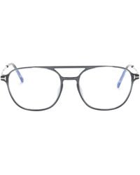 Tom Ford - Pilot-Frame Acetate Glasses - Lyst