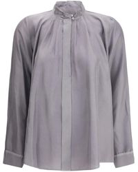 forte_forte - Silk Shirt - Lyst