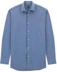 BOGGI - Polo Shirt Mouliné Cotton Regular Fit - Lyst