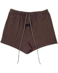 Fear Of God - Logo-Appliqué Track Shorts - Lyst