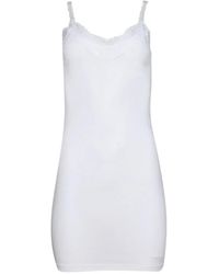 Vetements - Lace-Trim Mini Dress - Lyst