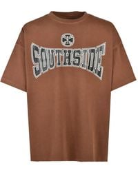 BREATH - Southside Cross Graphic-Print T-Shirt - Lyst