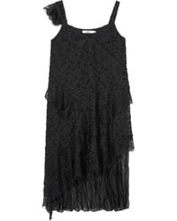 B+ AB - Lace-Trimmed Midi Dress - Lyst