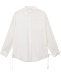 B+ AB - Tie-Detail Button-Up Shirt - Lyst