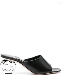 Gucci - Interlocking G Leather Sandal - Lyst