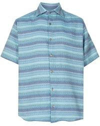 Amir Slama - Logo-Engraved Jacquard Shirt - Lyst