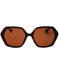 MAX&Co. - Geometric-Frame Sunglasses - Lyst