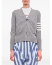 Thom Browne - Cárdigan con motivo de 4 rayas - Lyst