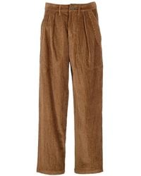 Kristina Ti - Pleated Corduroy Trousers - Lyst