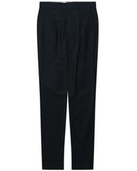 Comme des Garçons - Pinstripe-Pattern Pleated Trousers - Lyst