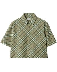 Burberry - Hemd Mit Karomuster - Lyst