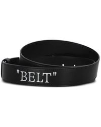 Off-White c/o Virgil Abloh Silver Classic Industrial Belt in