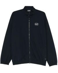 EA7 - Giacca Con Zip - Lyst