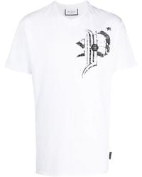 Philipp Plein - Ss Gothic Plein Round-Neck T-Shirt - Lyst
