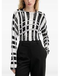 Desigual - Pull Mikado À Rayures - Lyst