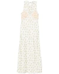Sandro - Floral-Print Maxi Dress - Lyst