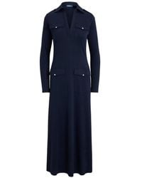 Polo Ralph Lauren - Carmen Pocket-Detail Maxi Dress - Lyst