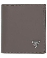 Guess - Mito Saffiano Leren Mini-Portemonnee - Lyst