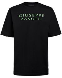 Giuseppe Zanotti - T-shirt Lr-42 à logo imprimé - Lyst