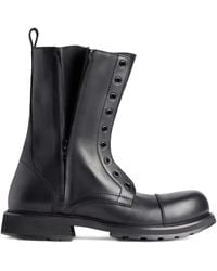 Balenciaga - Truck Leather Boots - Lyst