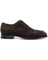 SCAROSSO - Salvatore Suede Oxford Shoes - Lyst