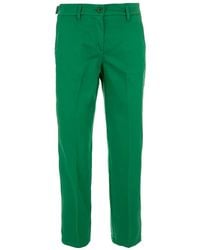 Jacob Cohen - Logo-Patch Trousers - Lyst