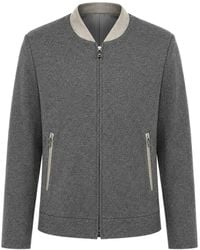 Corneliani - Zip-Up Bomber Jacket - Lyst