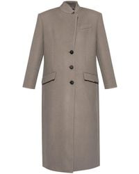 The Attico - Wool Single-Breasted Coat - Lyst