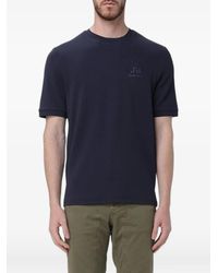 Jeckerson - Logo-Print Piqué T-Shirt - Lyst