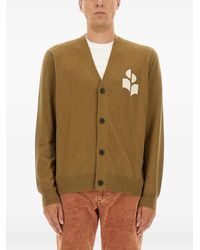 Isabel Marant - Logo Button Cardigan - Lyst