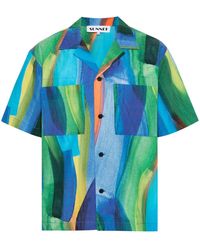 Sunnei - Camisa Con Estampado Abstracto - Lyst