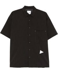 and wander - Striped Pocket Shirt - Lyst