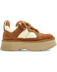 UGG - Astromel Platform Lace-Up Sneakers - Lyst