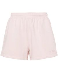 ROTATE BIRGER CHRISTENSEN - Logo-Embroidered Track Shorts - Lyst